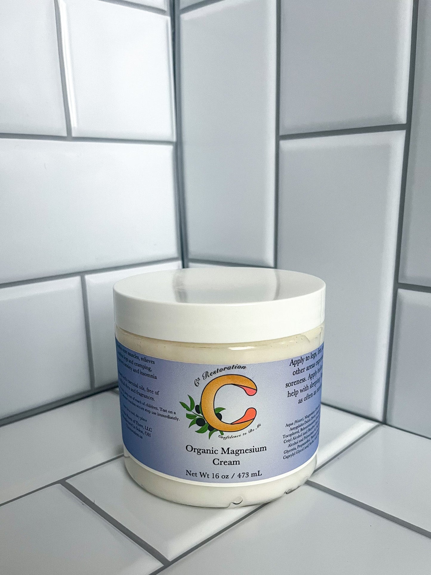 Organic Magnesium Cream