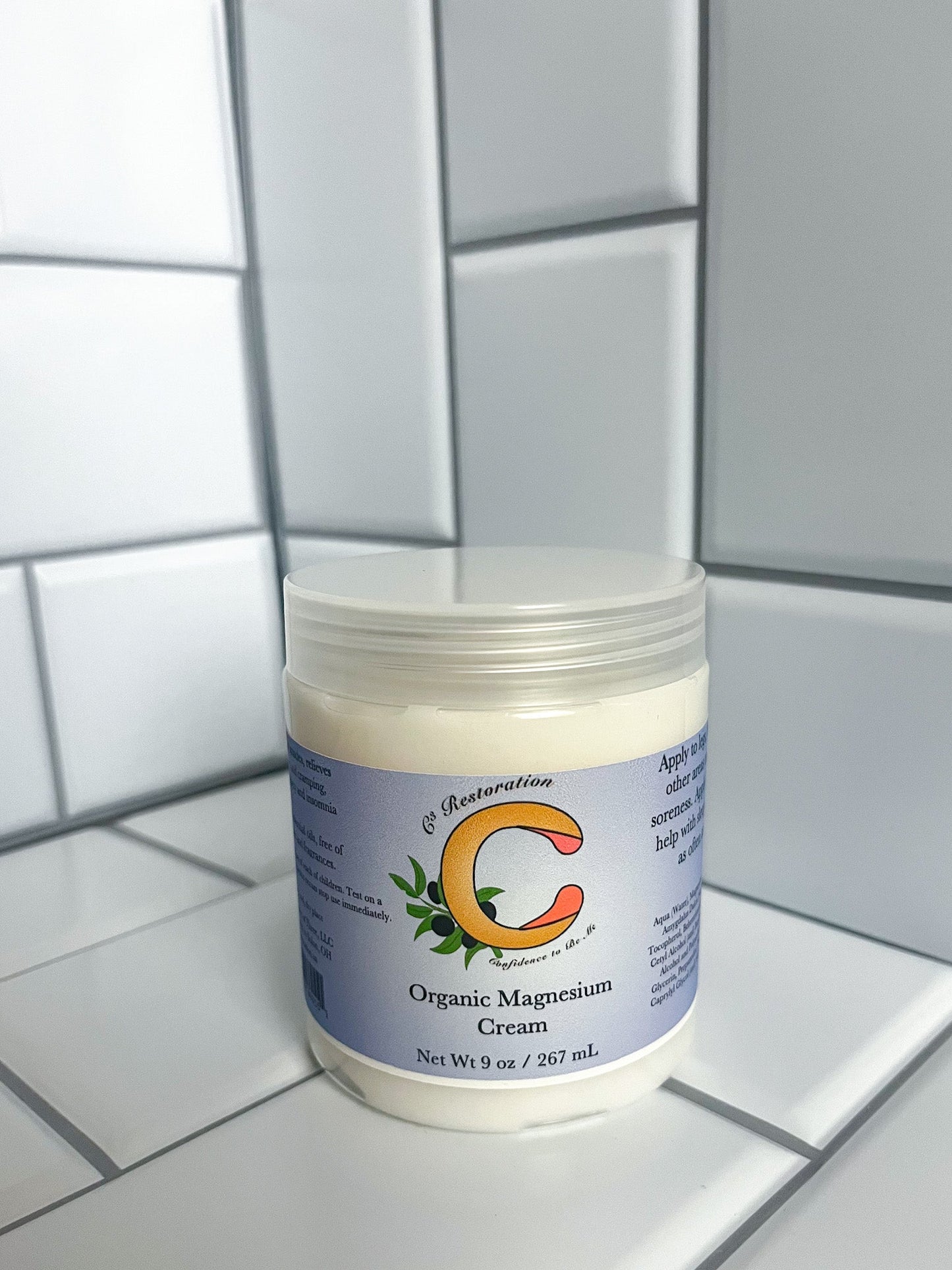Organic Magnesium Cream